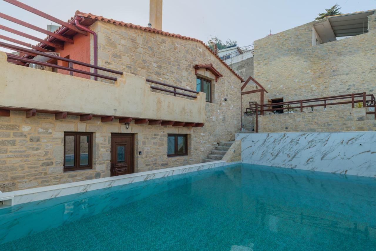 Draganigo Luxury Stone Houses 40 Min From Matala Ano Moulia Екстериор снимка