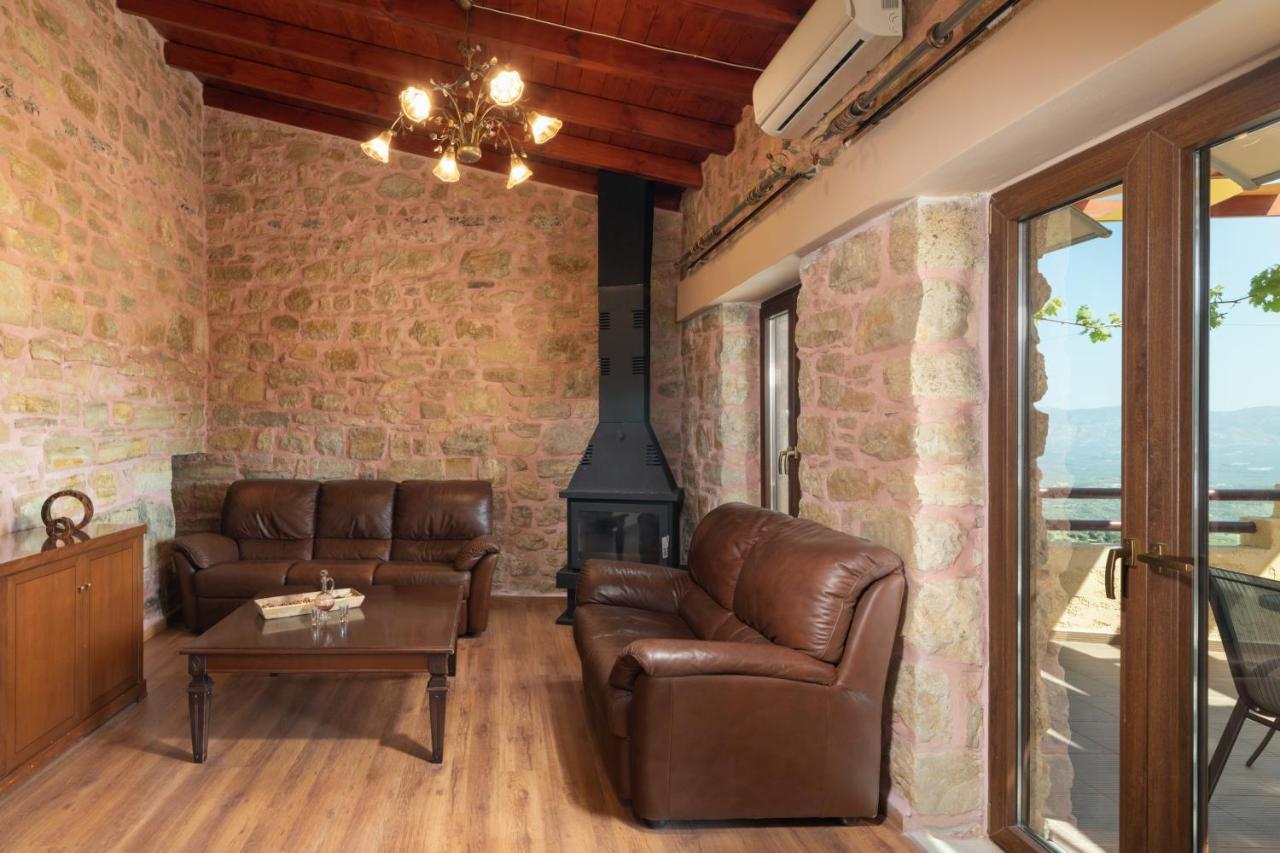 Draganigo Luxury Stone Houses 40 Min From Matala Ano Moulia Екстериор снимка