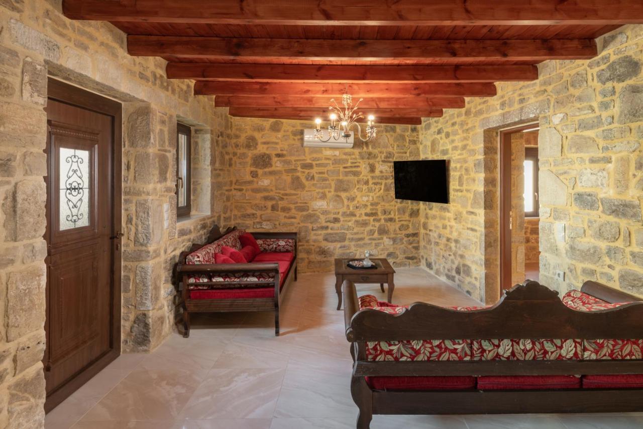 Draganigo Luxury Stone Houses 40 Min From Matala Ano Moulia Екстериор снимка