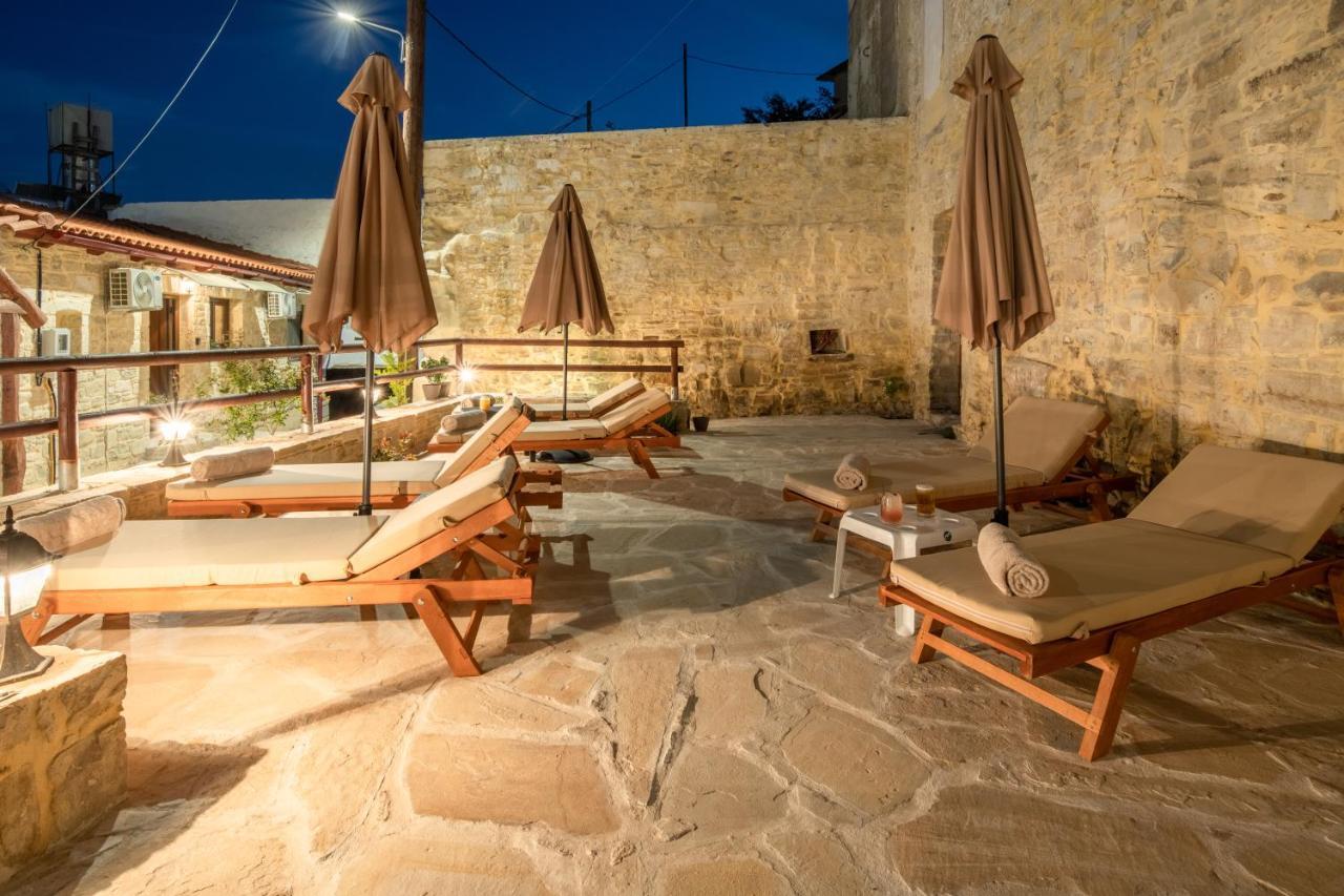 Draganigo Luxury Stone Houses 40 Min From Matala Ano Moulia Екстериор снимка