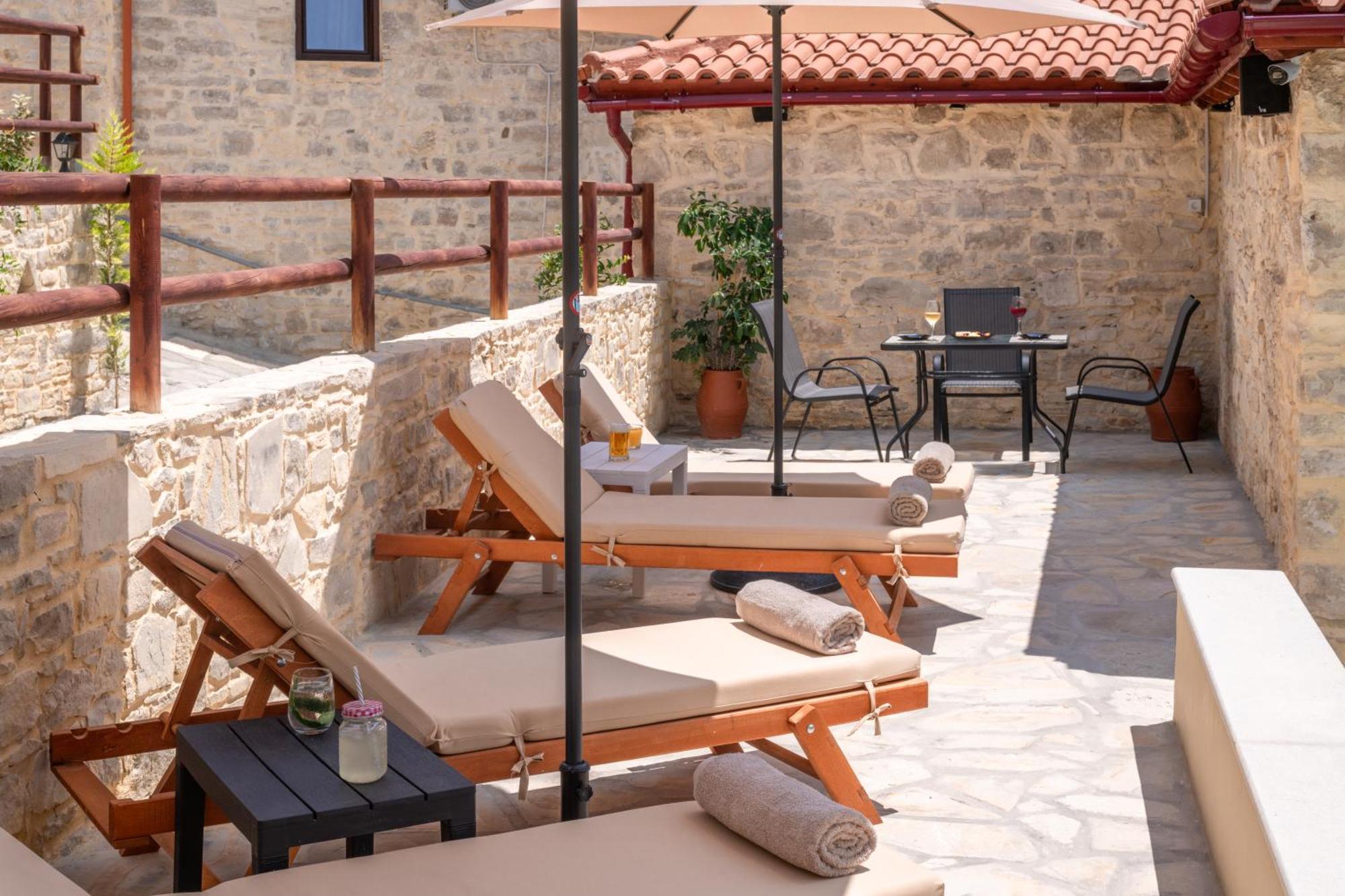 Draganigo Luxury Stone Houses 40 Min From Matala Ano Moulia Екстериор снимка