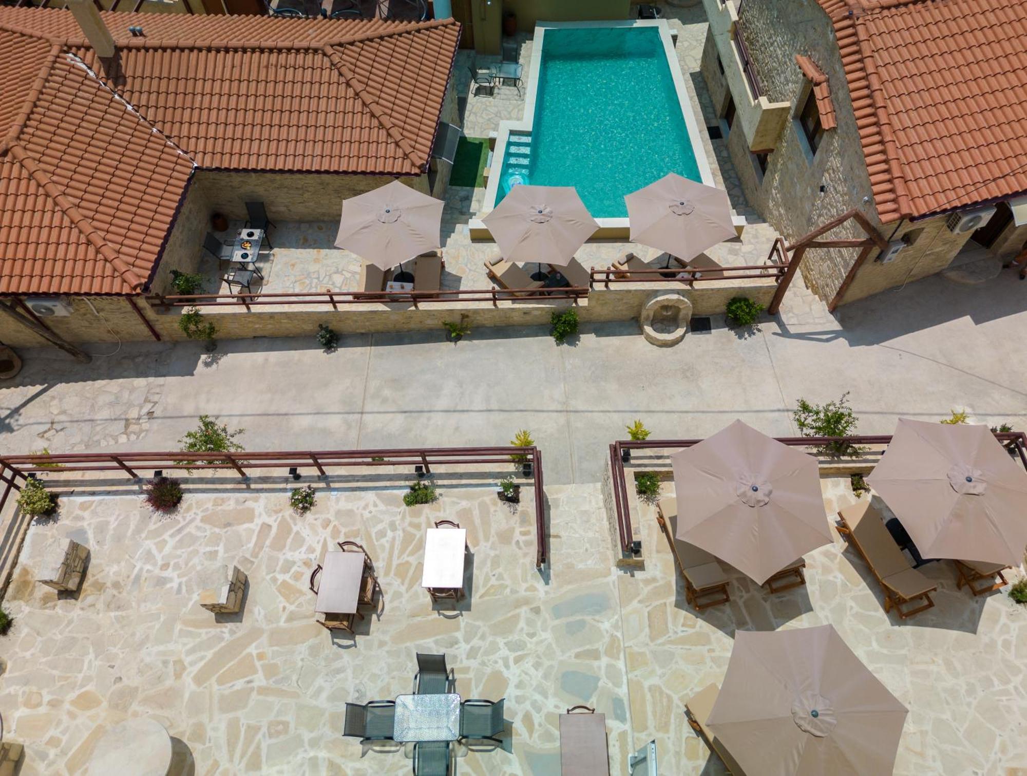 Draganigo Luxury Stone Houses 40 Min From Matala Ano Moulia Екстериор снимка