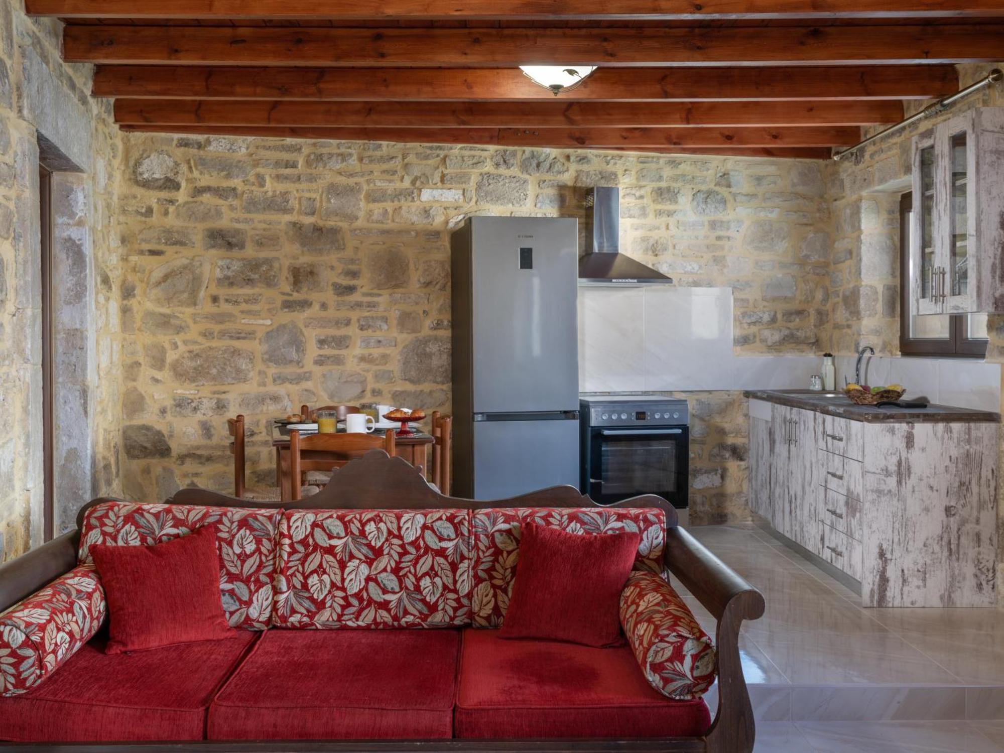 Draganigo Luxury Stone Houses 40 Min From Matala Ano Moulia Стая снимка